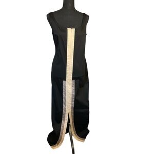 Market Julia Dress in Black Multi – Size 2